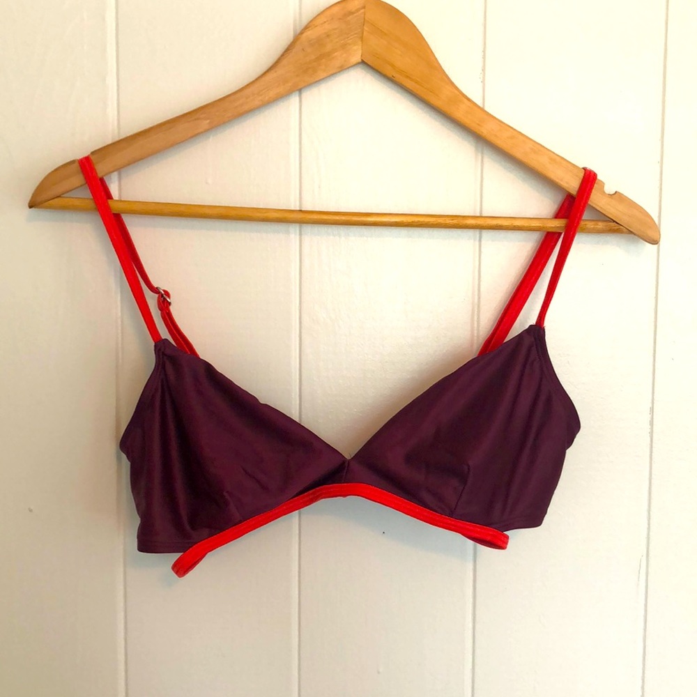 MADEWELL x GIEJO swimlette bikini top